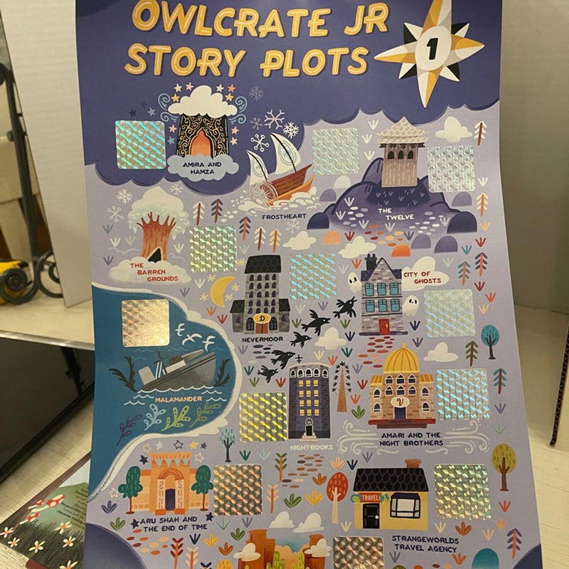 OWLCRATE JR. - MAP IT OUT Box NEW