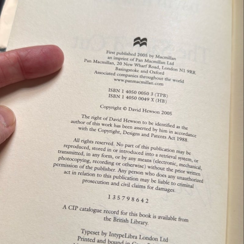 The Sacred Cut SIGNED