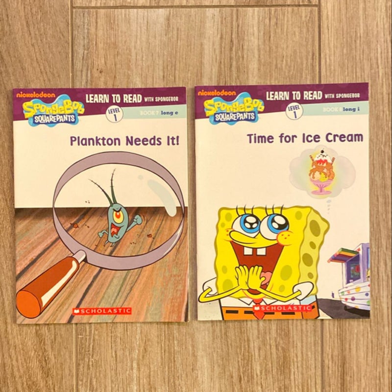 Learn to Read with SpongeBob: A Phonics Reading Program