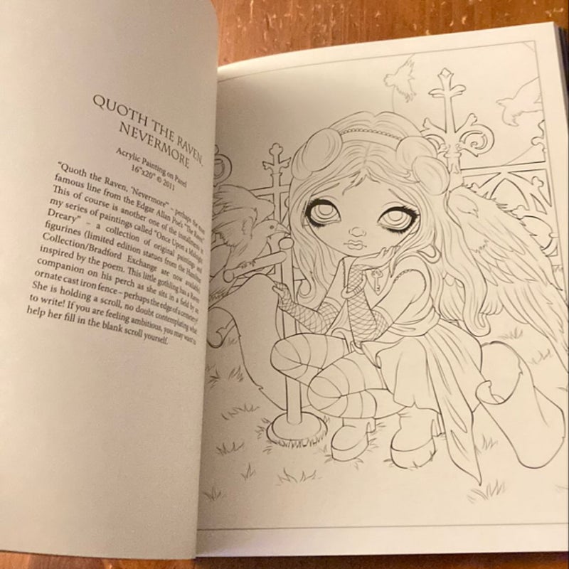 Jasmine Becket-Griffith Coloring Book