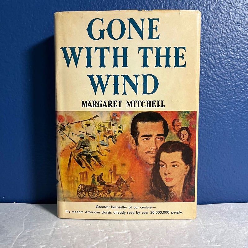 Gone with the Wind 1964 edition Hardcover with Dust Jacket