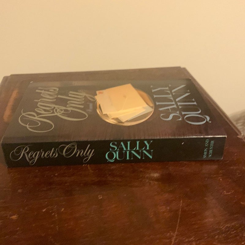 REGRETS ONLY- SIGNED Advance Reader's Copy!!!