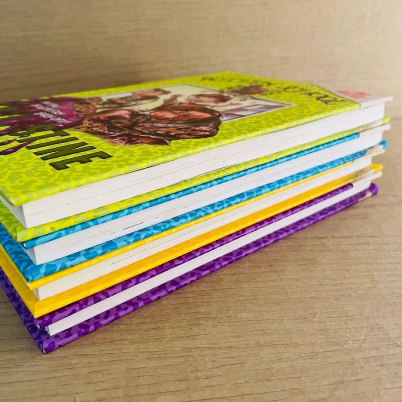 Rotten School Bundle-Lot of 4; The Big Blueberry Barf-Off, The Great Smelling Bee, The Good the Bad the Very Slimy, Lose Team Lose 