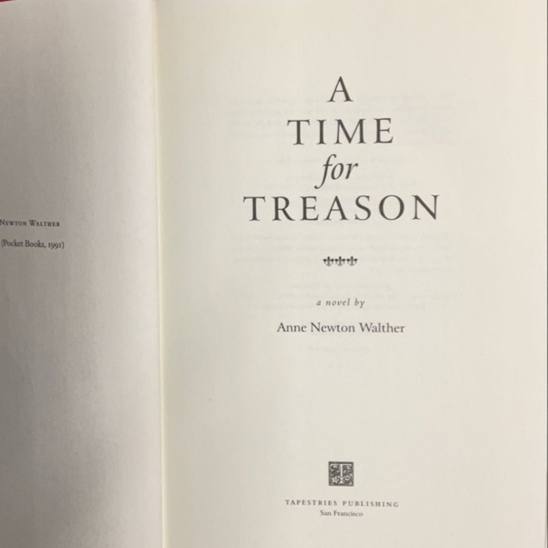 A Time for Treason