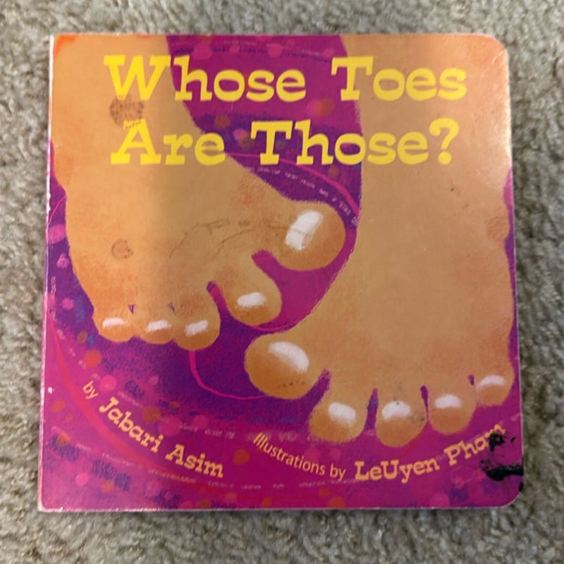 Whose Toes Are Those?