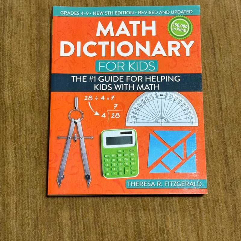 Math Dictionary for Kids