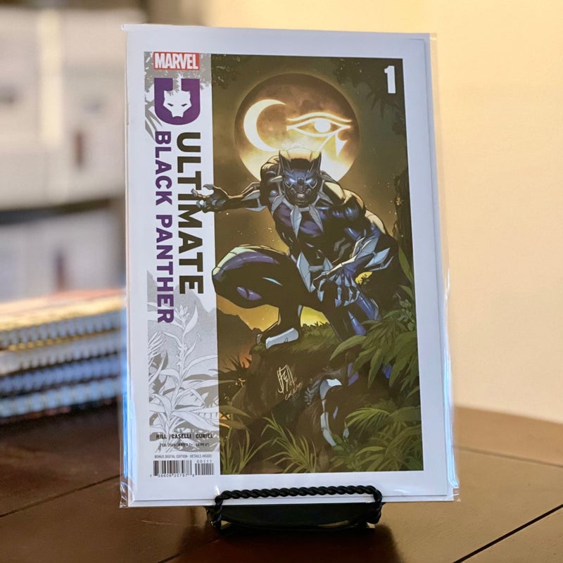 Ultimate Black Panther #1 (A & B - Bosslogic variant covers)