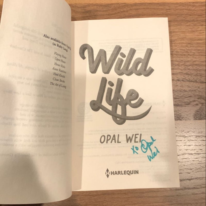 Wild Life (signed copy)