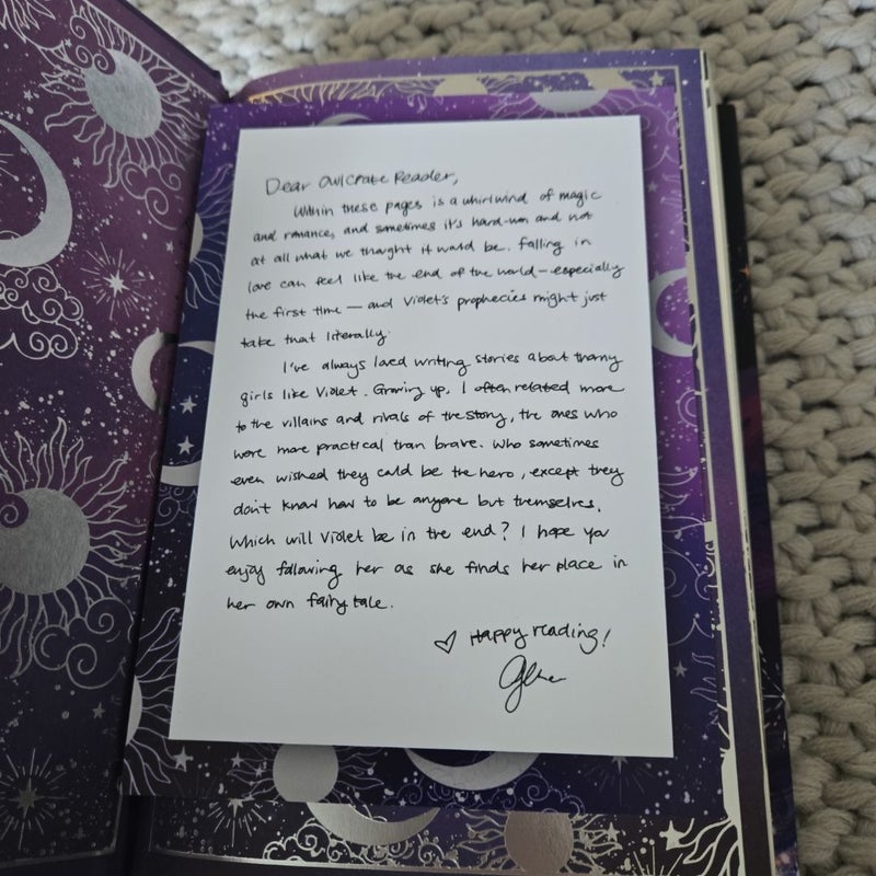 Violet Made of Thorns Signed Owlcrate edition