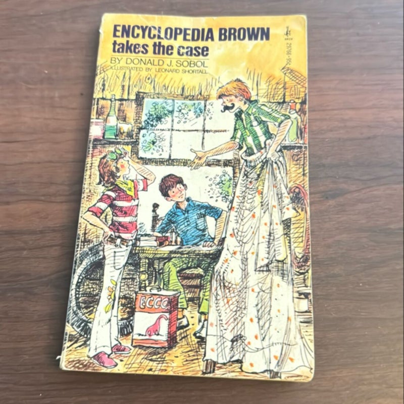 Encyclopedia Brown Takes the Case