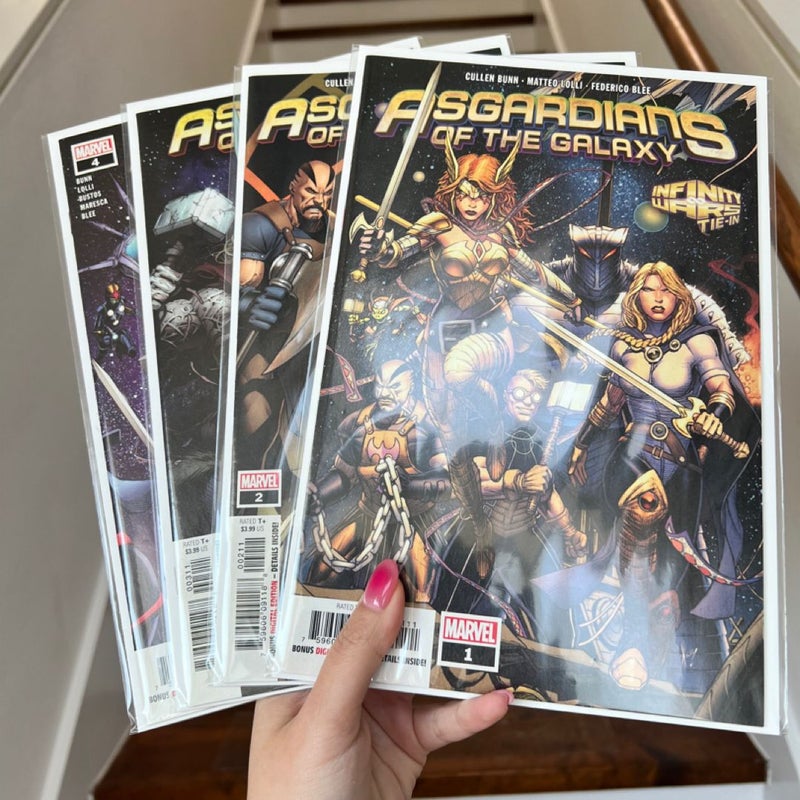 Asguardians of the galaxy vol. 1 - 10 (infinity wars tie-in)