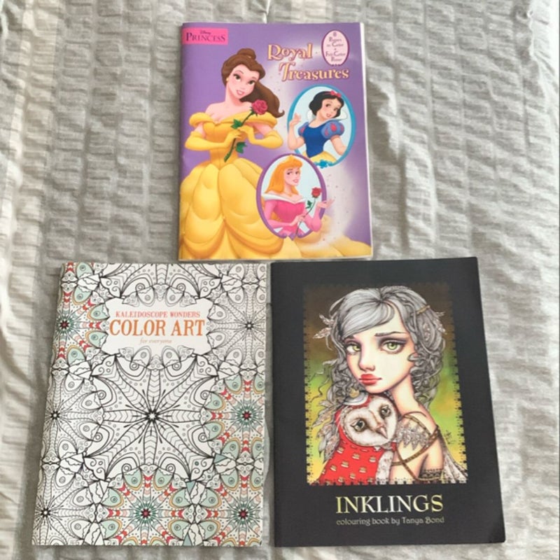 INKLINGS Colouring Book by Tanya Bond