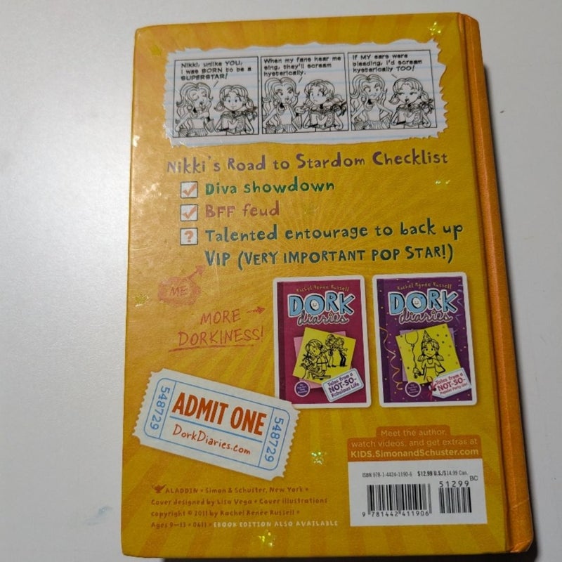 Lot Of 5 Dork Diaries Books By Rachel Renee Russell