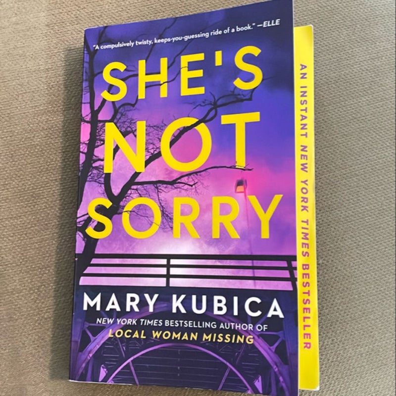 She’s Not Sorry