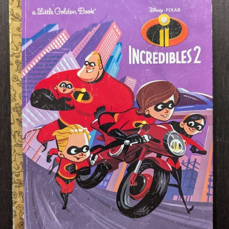 Incredibles 2 Little Golden Book (Disney/Pixar Incredibles 2)