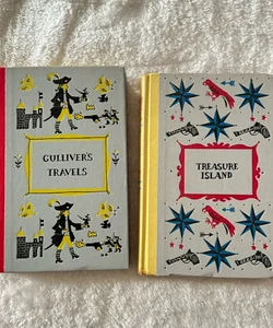 Gulliver’s Travels, Treasure Island bundle, Junior Deluxe Editions