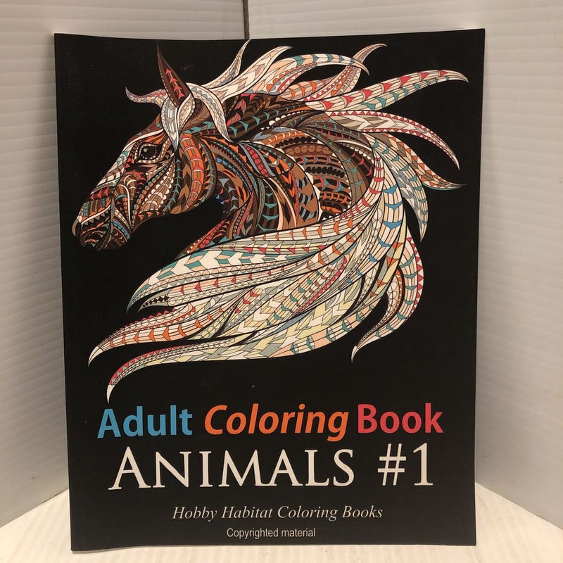 Adult Coloring Books: Animals