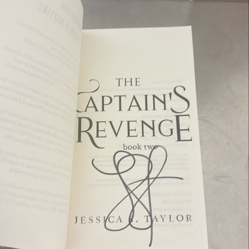 The Syren's Mutiny and The Captains Revenge bundle. Signed.