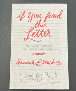 If You Find This Letter