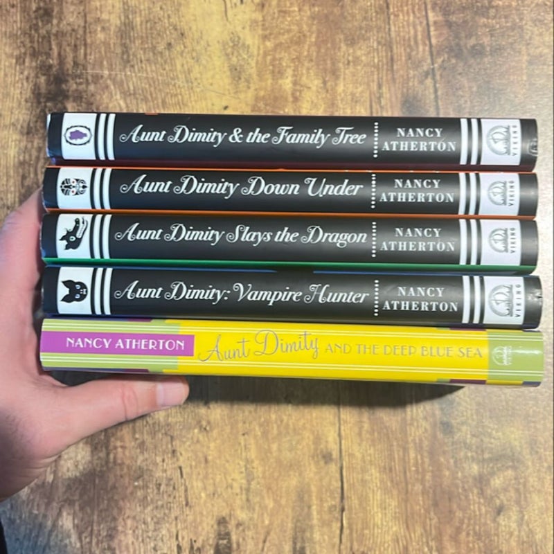 Lot of 5 Aunt Dimity Books 