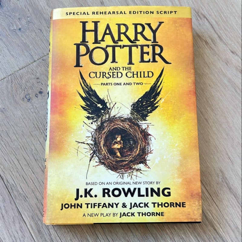 Harry Potter and the Cursed Child Parts One and Two (Special Rehearsal Edition Script)