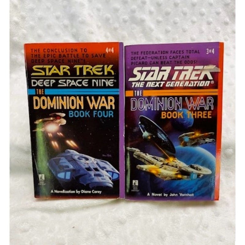 Star Trek The Dominion War Complete Books 1-4