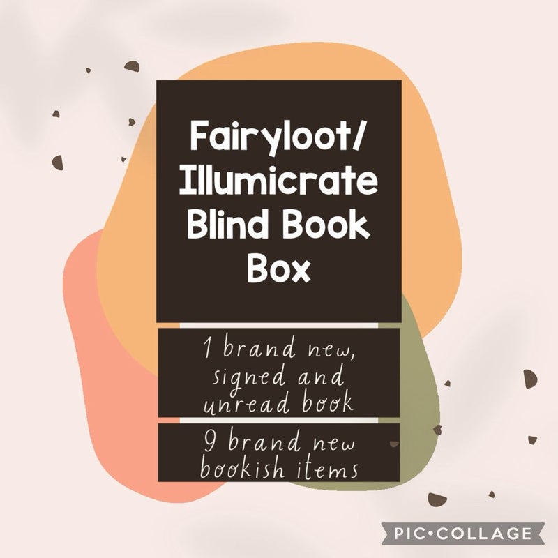 READ DESCRIPTION - Fairyloot/Illumicrate blind box 