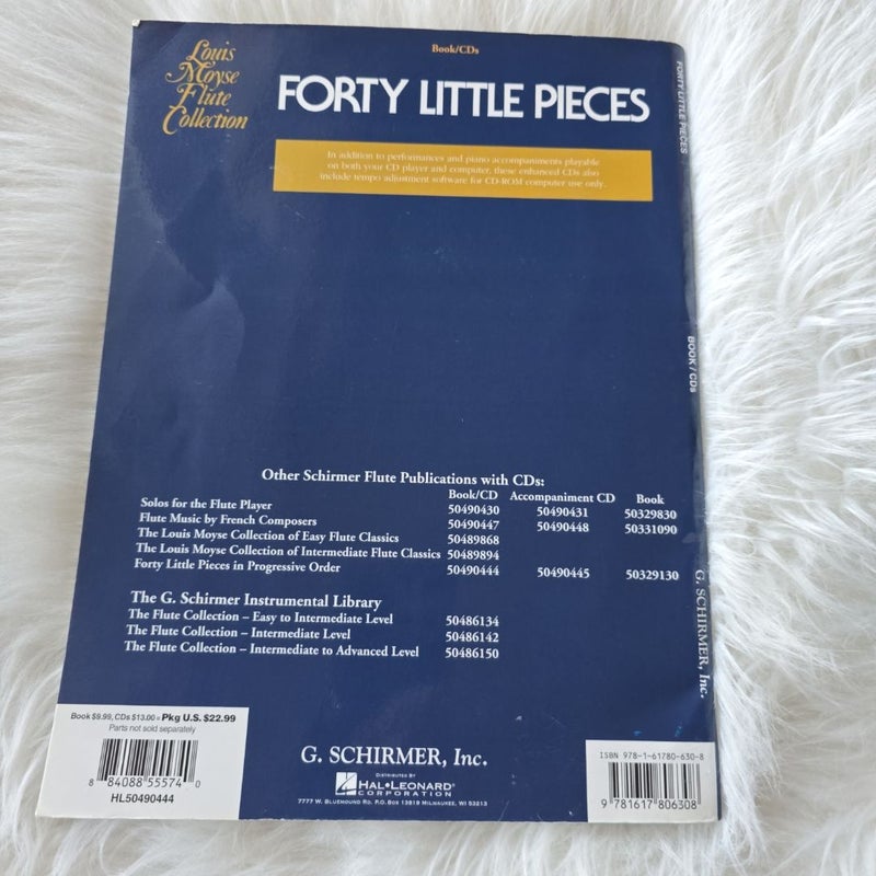 Forty Little Pieces in Progressive Order for Beginner Flutists