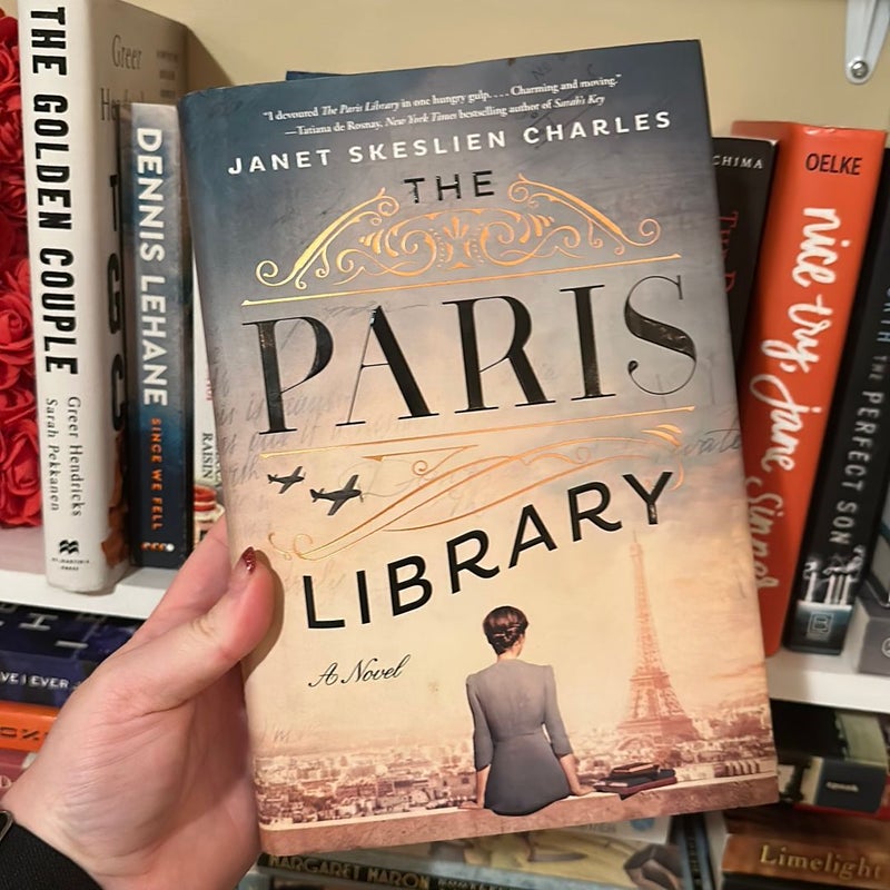 The Paris Library by Skeslien Charles, Hardcover Pangobooks