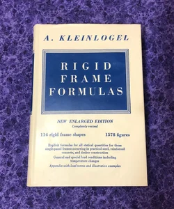 Rigid Frame Formulas