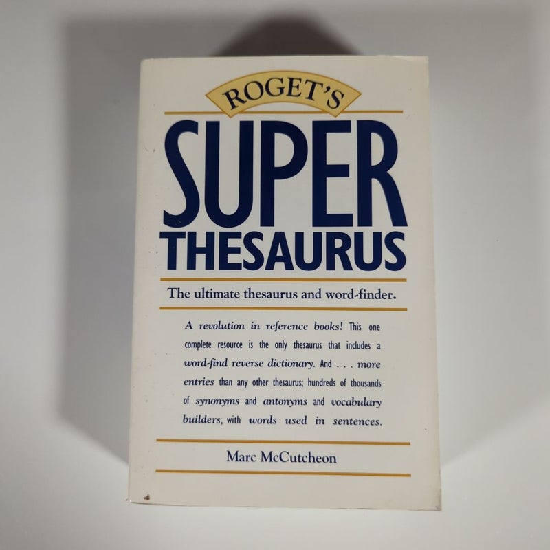 Roget's Superthesaurus