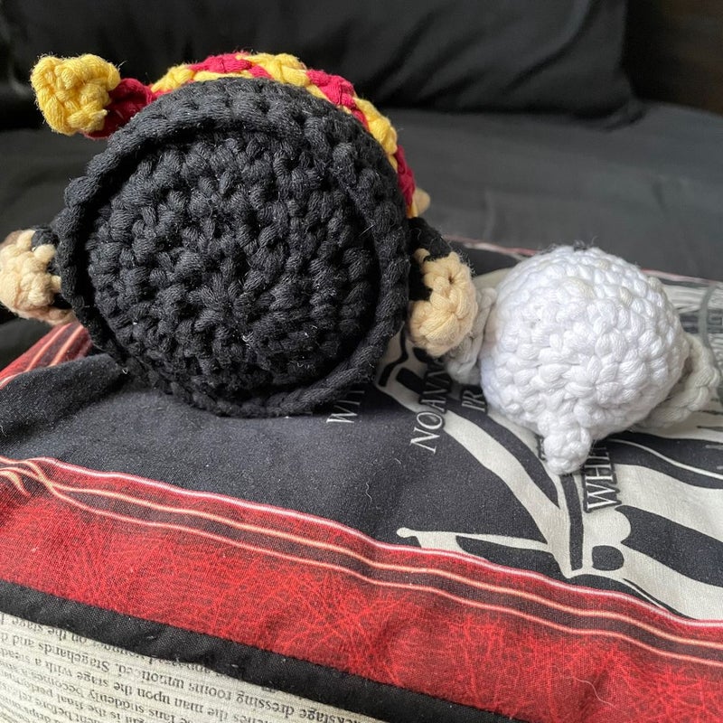 Crochet/Amigurumi Harry Potter & Hedwig The Woobles