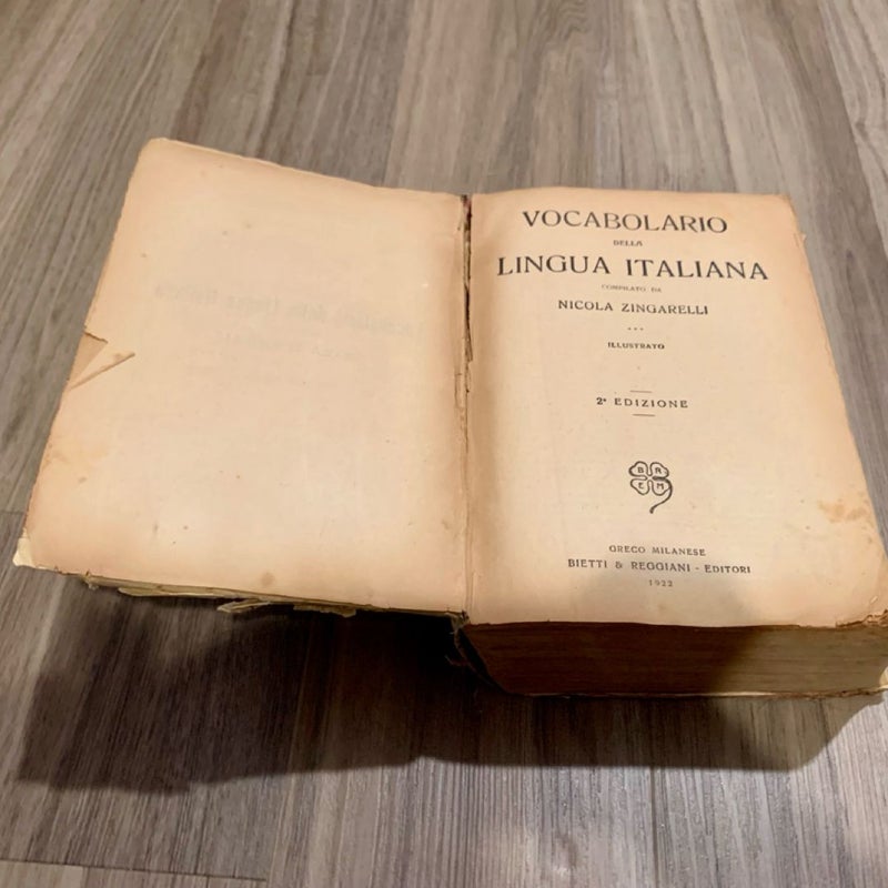 Vocabolario Della lingua Italiana 