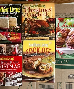 5 Baking and Cooking Books of Southern Living Annual Recipes   