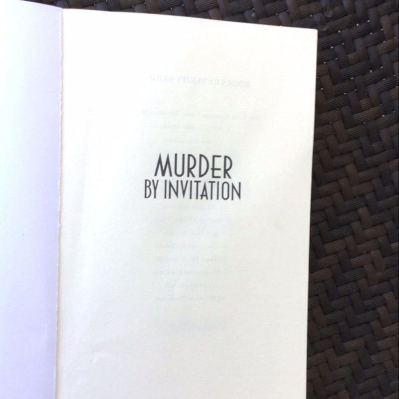 Murder by Invitation