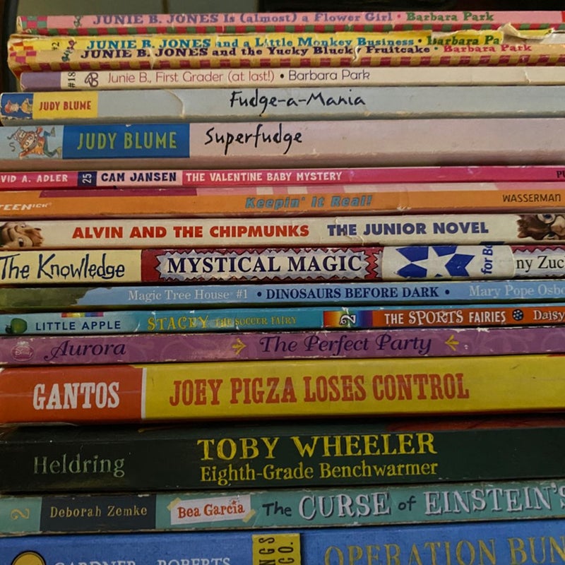 Junie B. Jones and Judy Blume Book Bundle