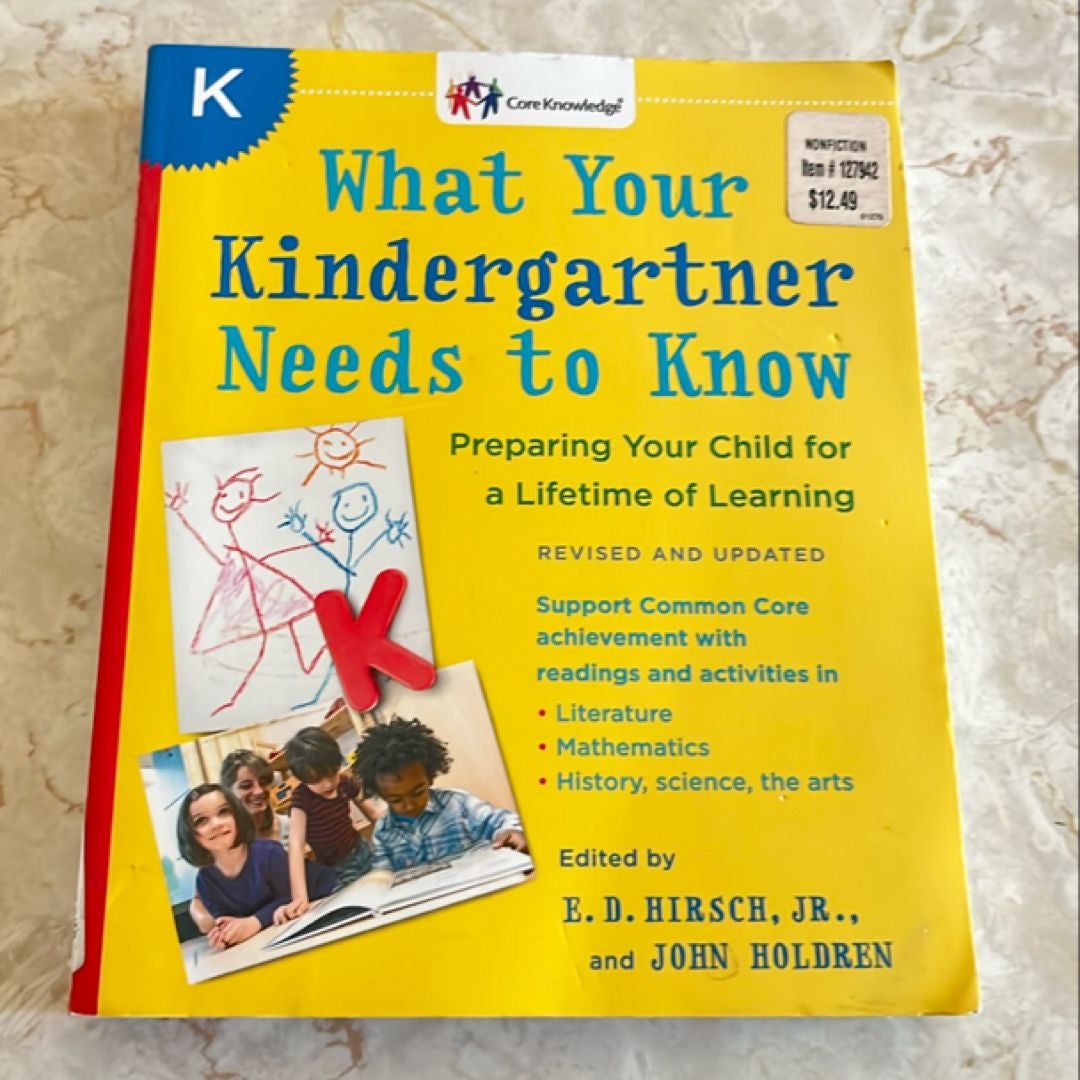 What Your Kindergartner Needs to Know (Revised and Updated)