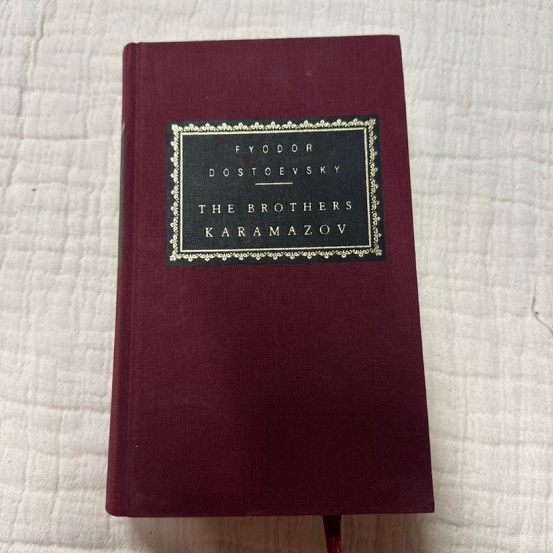 The brothers karamazov everymans library 1992