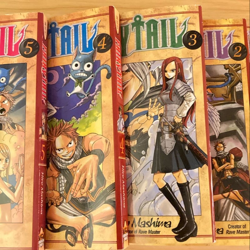 Fairy Tail 1-5 