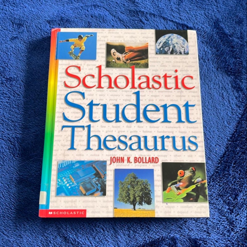 Scholastic Student Thesaurus