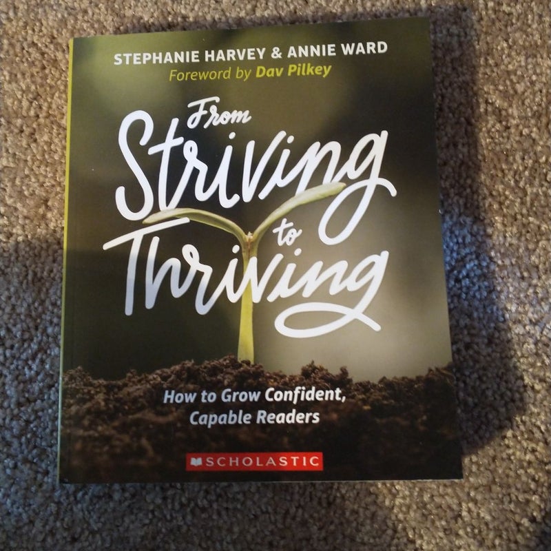 From Striving to Thriving