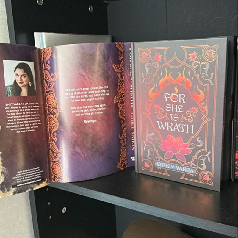 For She Is Wrath +dagger