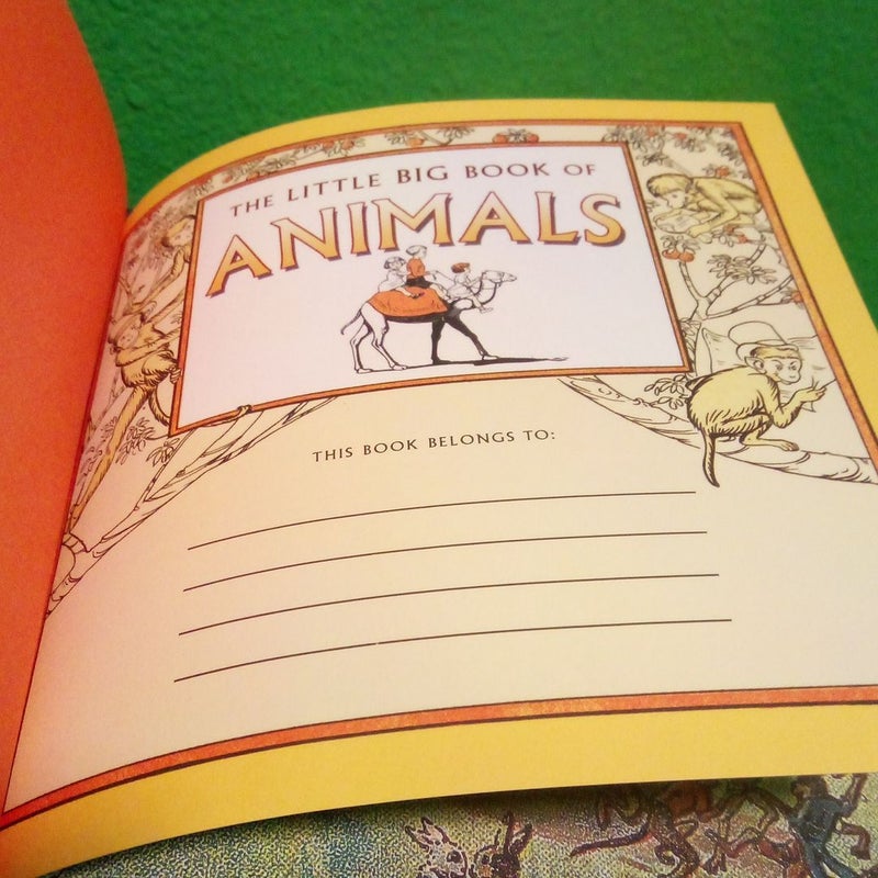 The Little Big Book Of Animals - First Edition 