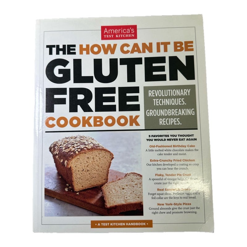 How Can It Be Gluten Free Cookbook