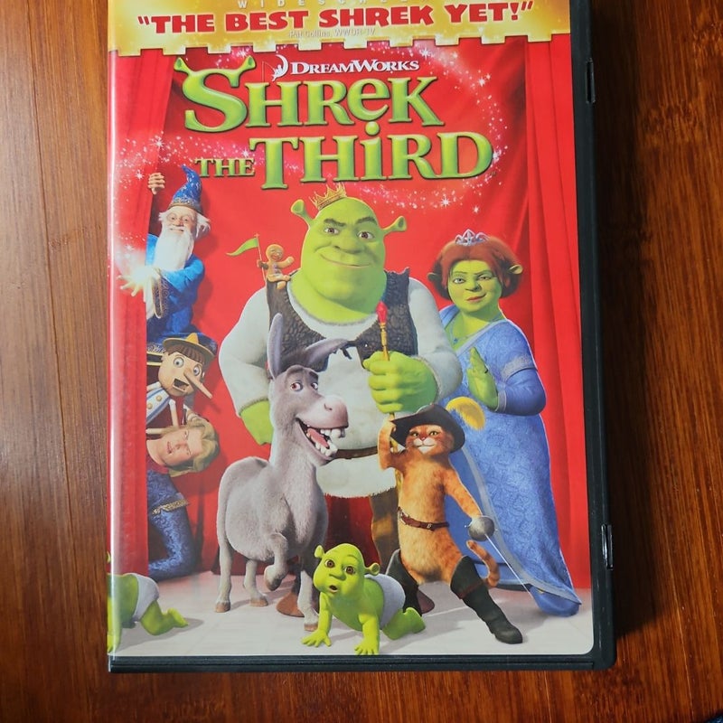 Shrek movies 1-3