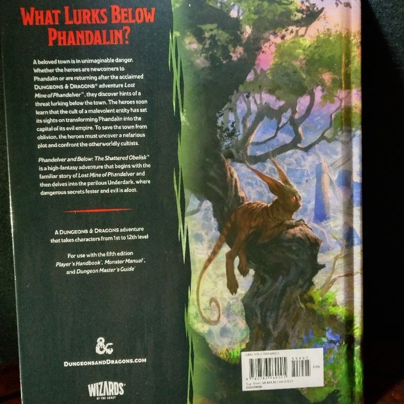 Phandelver and below: the Shattered Obelisk (Dungeons and Dragons Adventure Book)