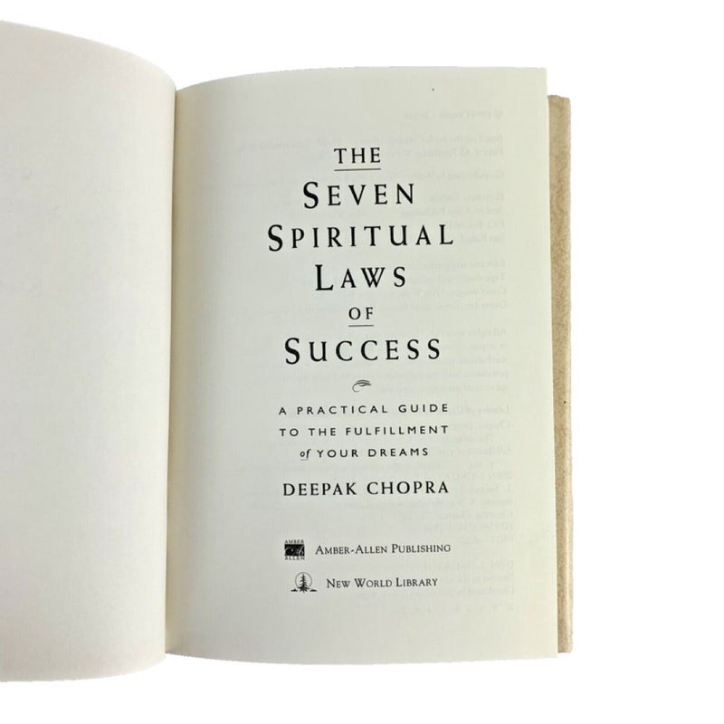 The Seven Spiritual Laws of Success