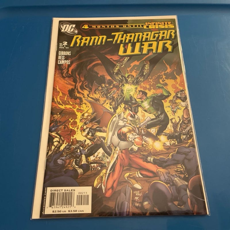 Rann-Thanagar War 1-6 (2005DC) set