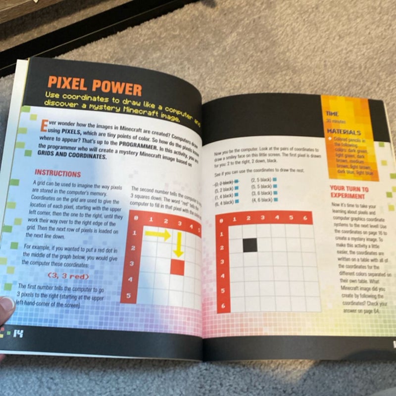 Unofficial STEM Quest for Minecrafters: Grades 3-4
