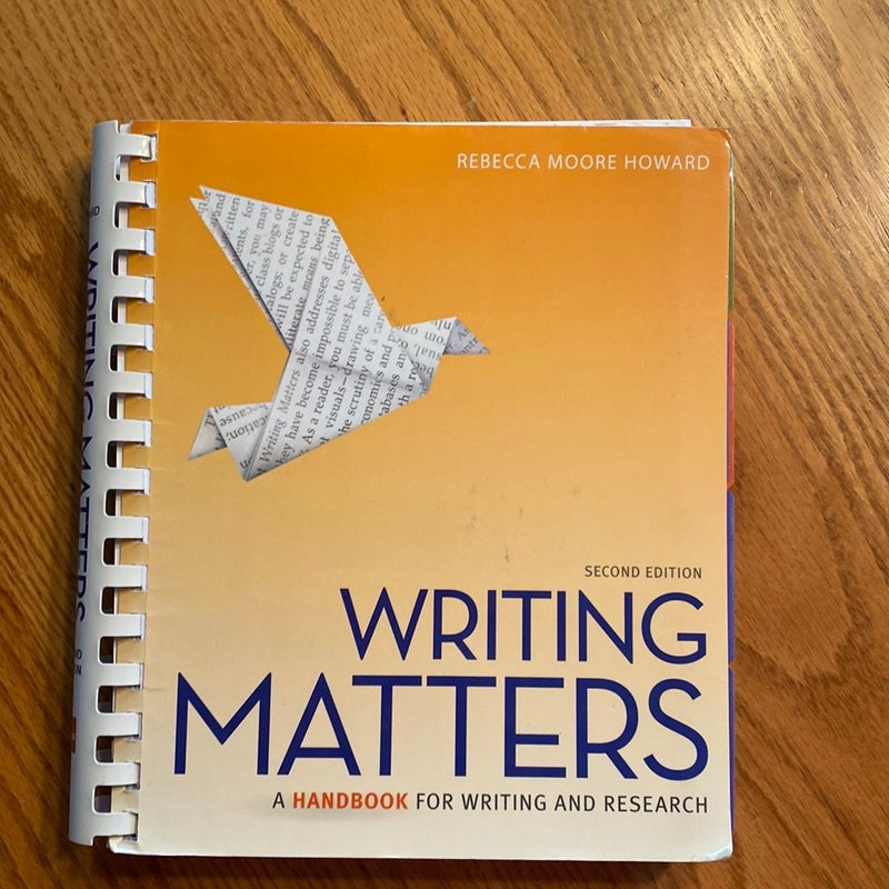 Writing Matters